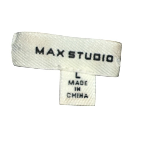 Max Studio Heather Gray Women's Crew Neck Sweater - Picture 8 of 11